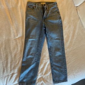 Madewell Perfect Vintage crop jeans